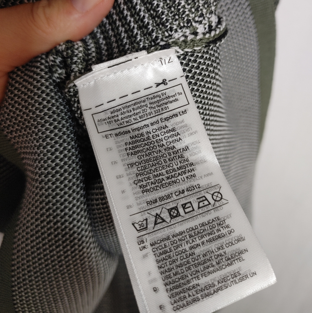 adidas Originals Green Bodycon Dress - Picture 7 of 9